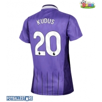 Tottenham Hotspur Mohammed Kudus #20 Tredjedrakt Dame 2026-27 Kortermet